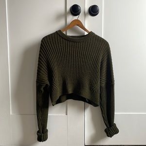 Urban Outfitters cropped knit sweater